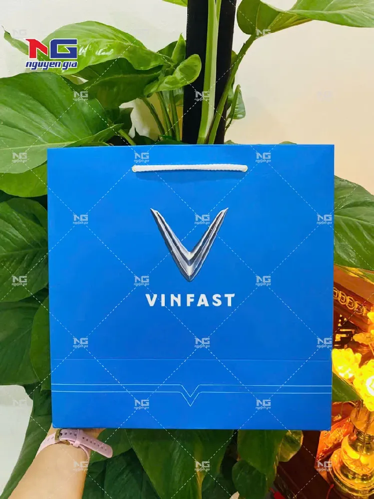 mẫu túi giấy Vinfast