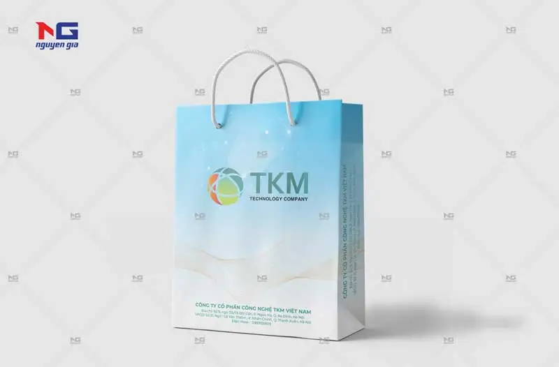 Mẫu túi giấy TKM
