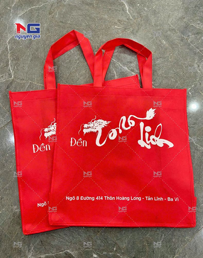 mẫu túi vải tote