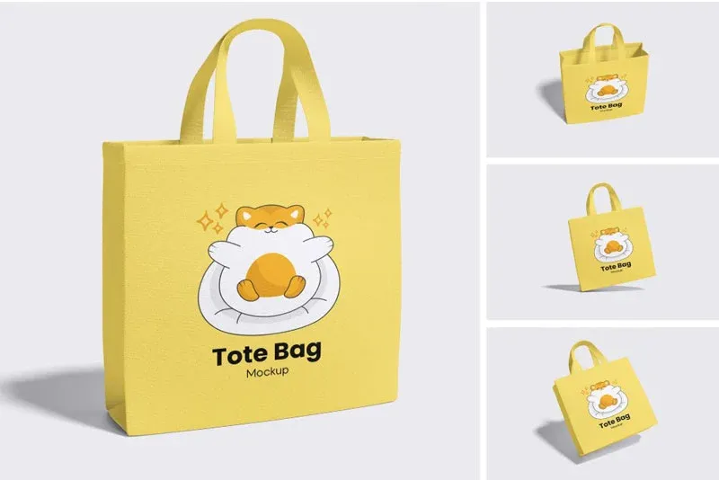 mẫu túi vải tote theo yêu cầu