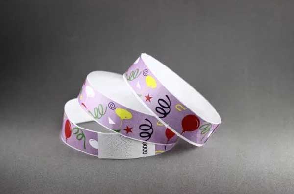 vòng tay giấy khu vui chơi theo yêu cầu