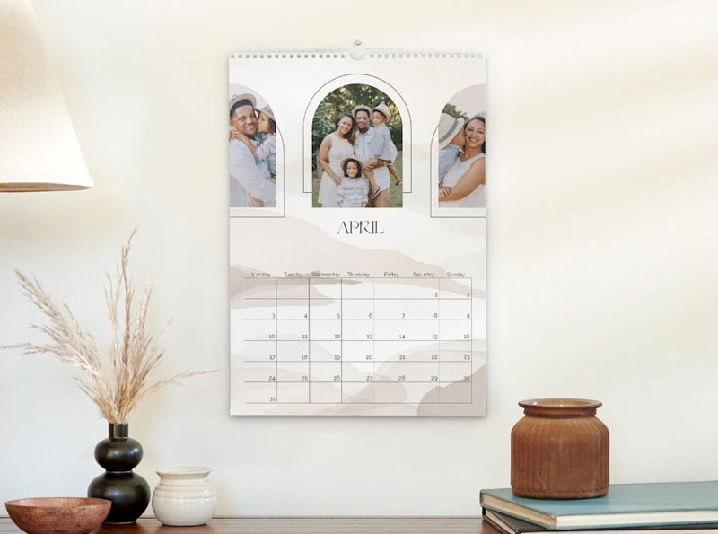Lịch treo tường theo yêu cầu