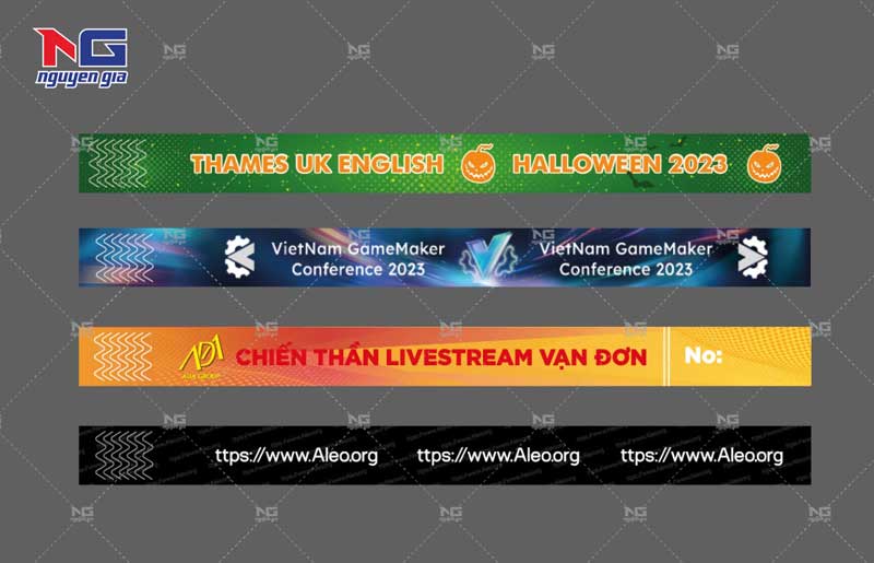 mẫu vòng tay giấy dùng 1 lần