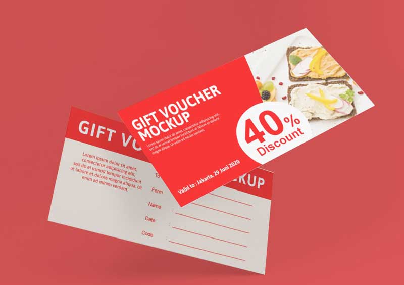 mẫu giảm giá voucher