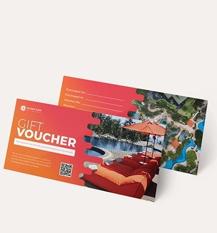 Mẫu voucher giảm giá khách sạn