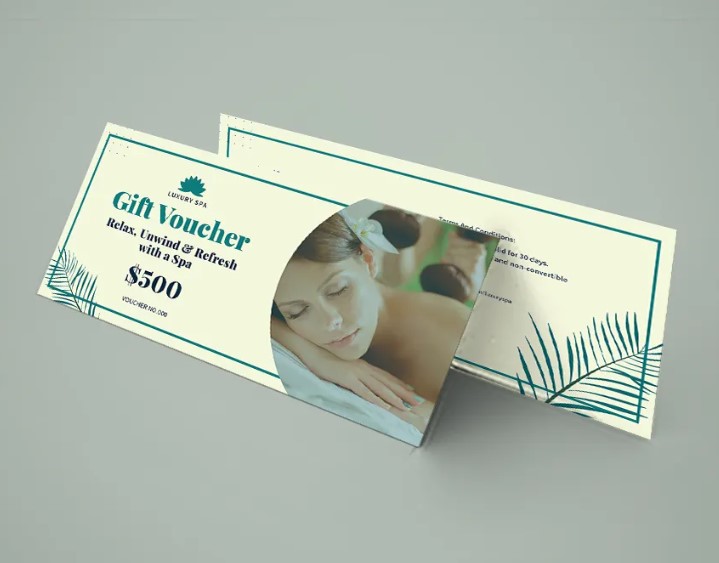 mẫu phiếu giảm giá đẹp
