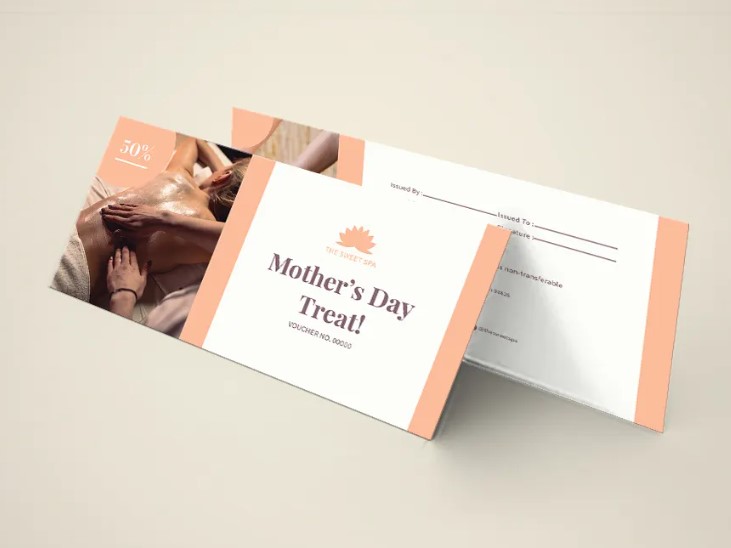 mẫu gift voucher