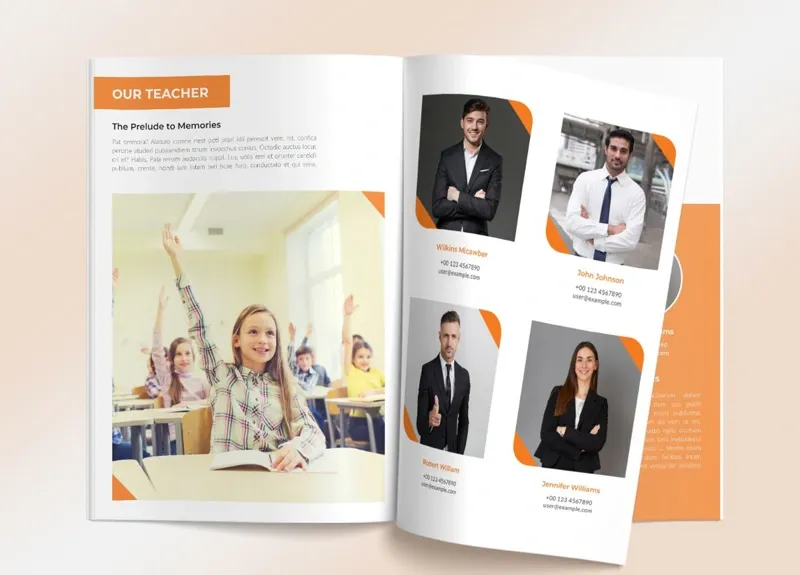 mẫu yearbook 