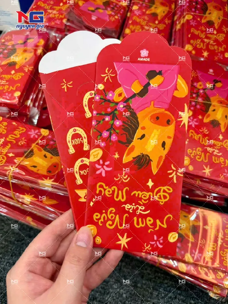 Lì xì tết thực tế