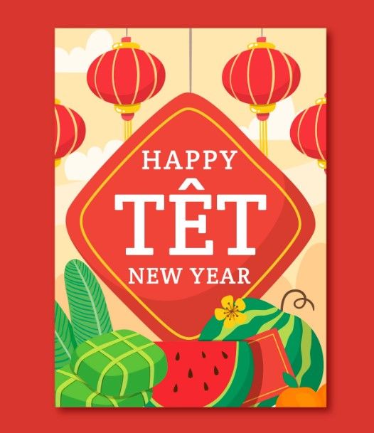 mẫu thiệp chúc tết đẹp