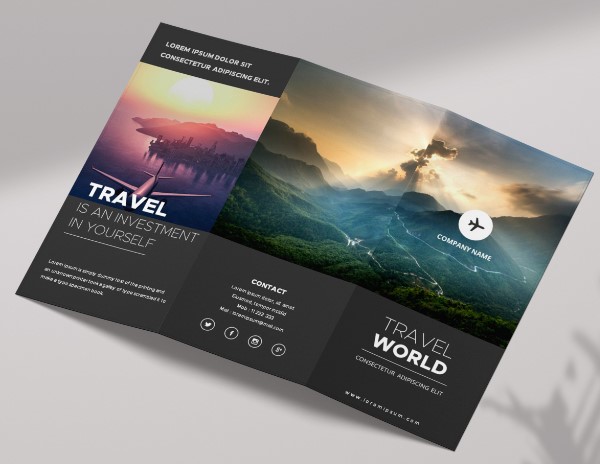 mẫu brochure du lịch đẹp