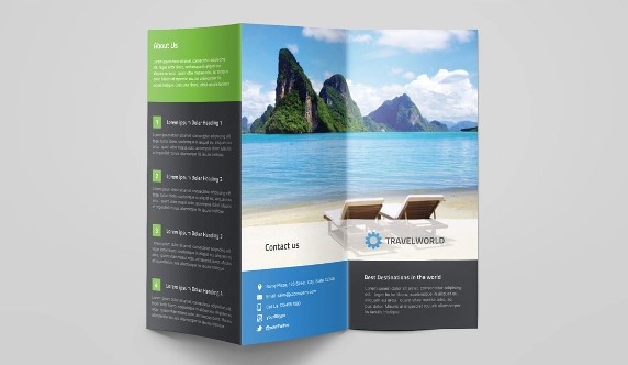 Brochure du lịch mẫu