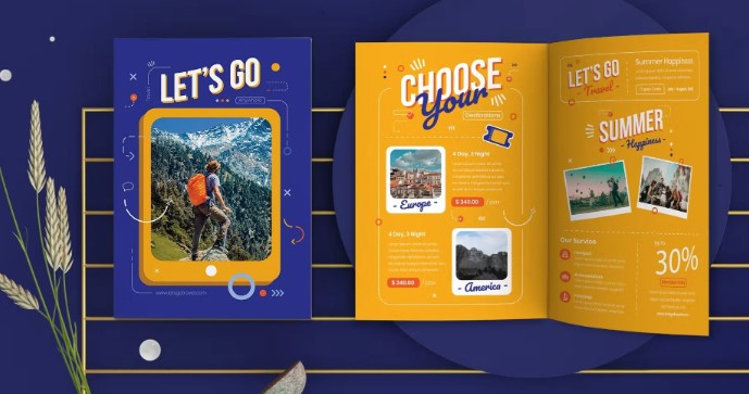 Brochure du lịch đẹp