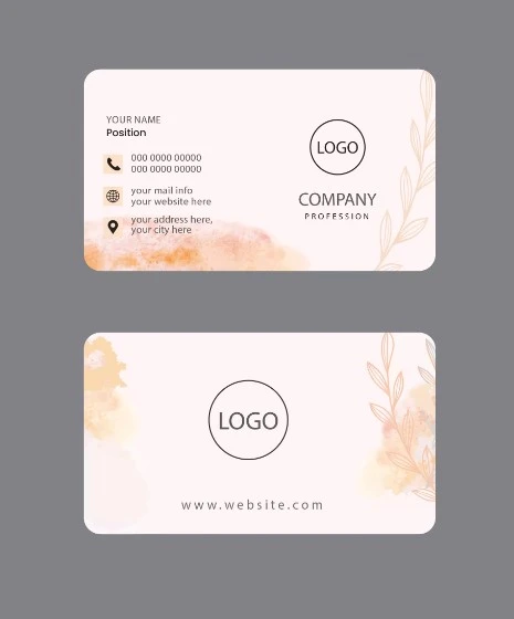 mẫu card visit mỹ phẩm