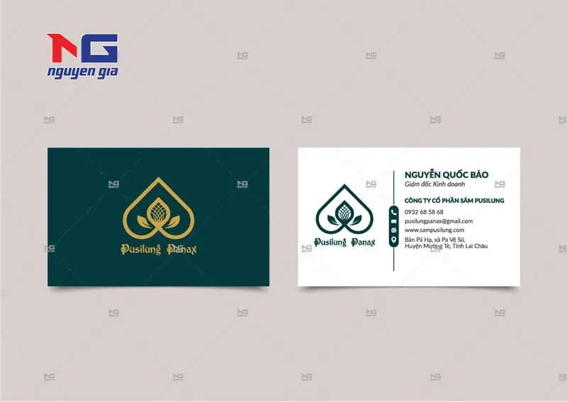 mẫu name card visit