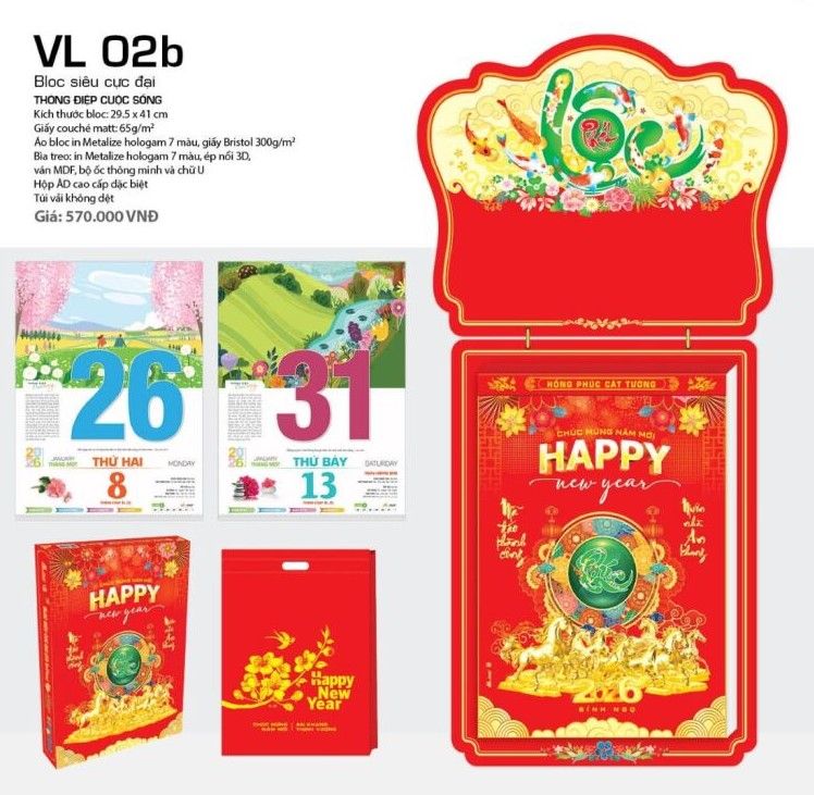 in lịch tết đẹp