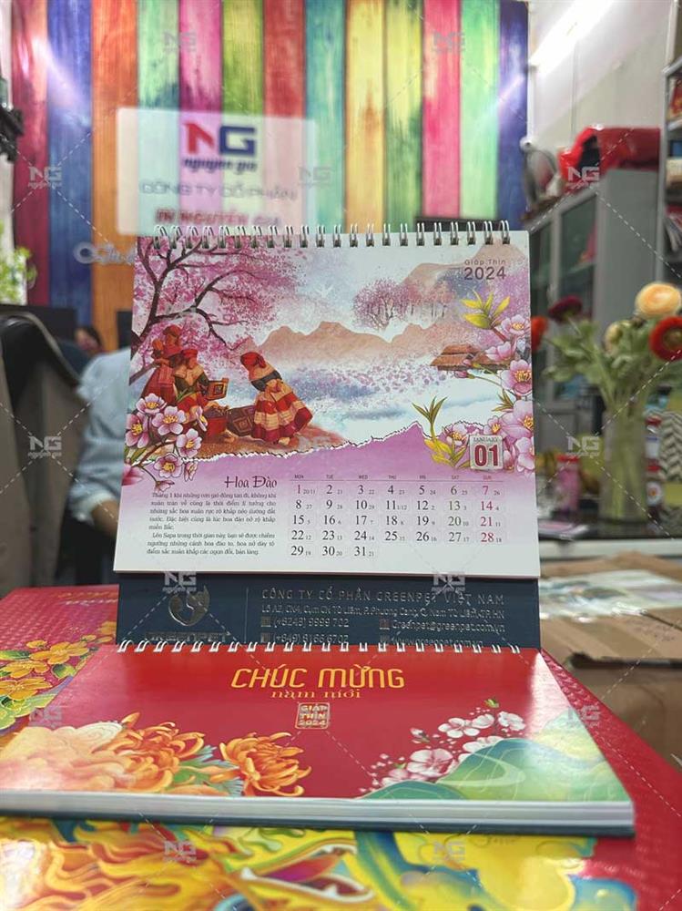 mẫu lịch ah 06 đẹp