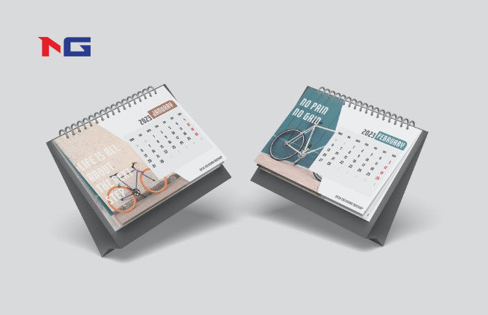 mẫu in lịch tết để bàn 2024 đẹp