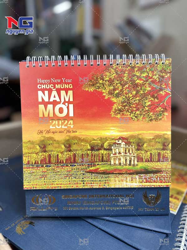 mẫu lịch thực tế