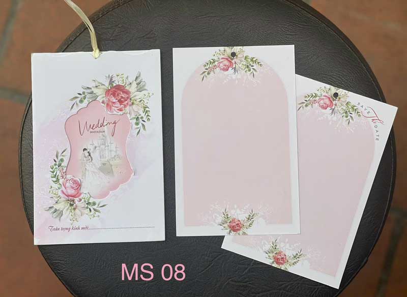 mẫu thiệp cưới Hà Nội
