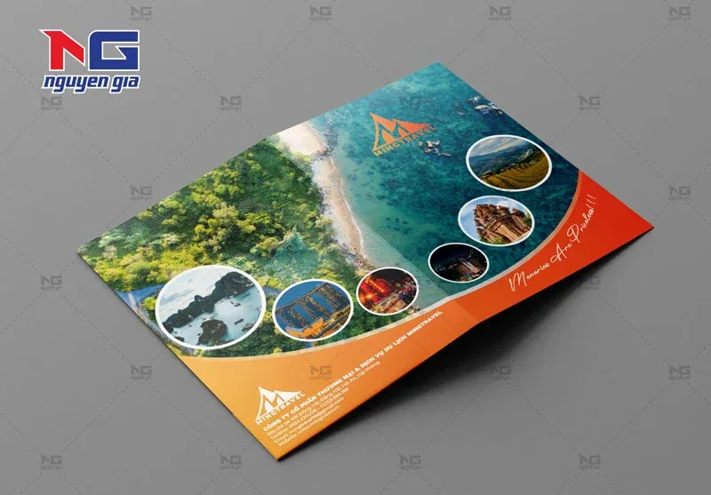 Mẫu kẹp file du lịch