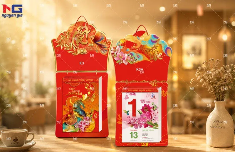 mẫu lịch bloc 20 x 30 cm
