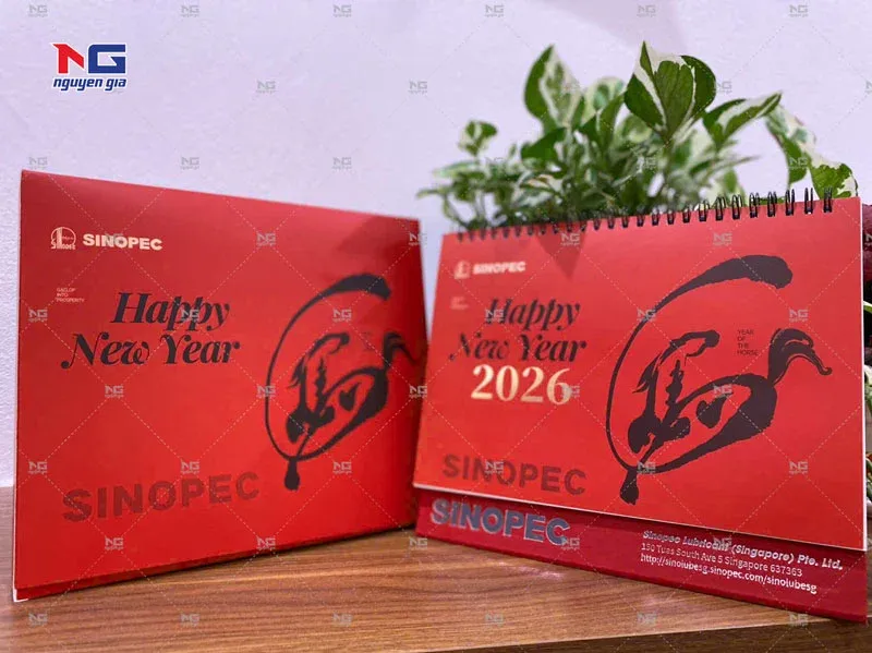 mẫu lịch tết đẹp