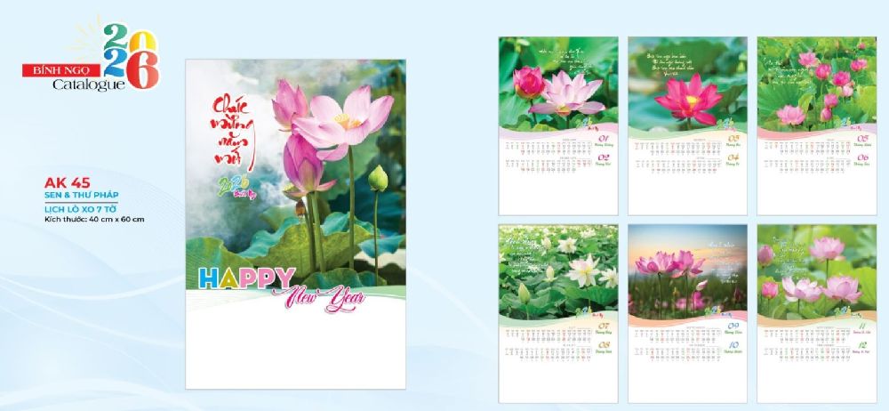 Ak lịch treo tường