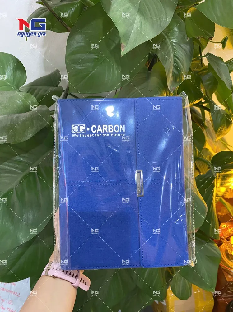 mẫu sổ da carbon đẹp