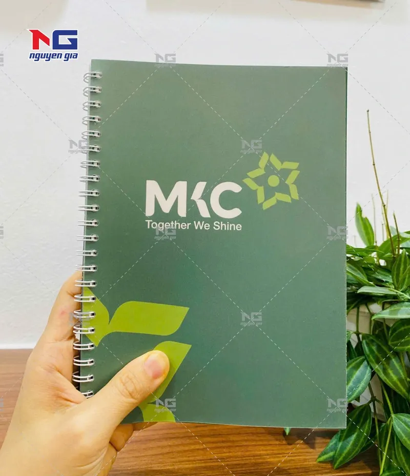 mẫu sổ tay lò xo