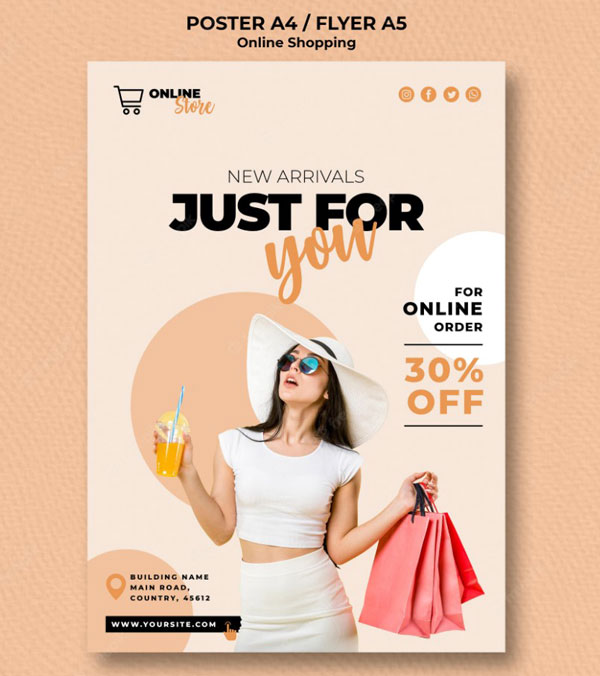 tơ rơi khai trương shop thời trang
