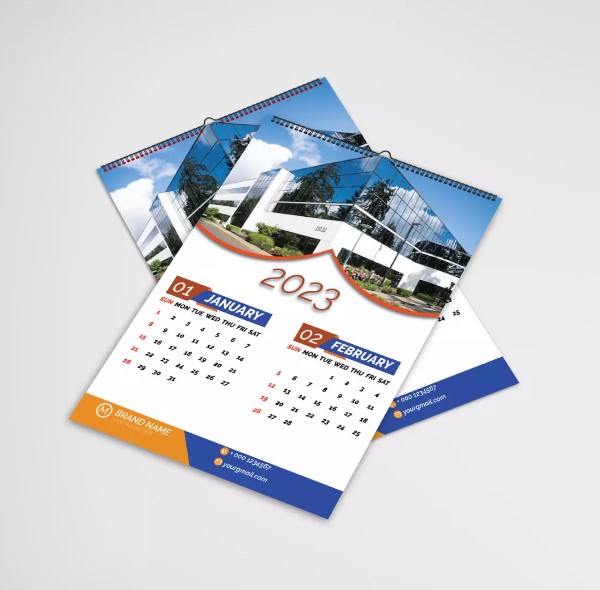 Thiết kế lịch treo tường giá rẻ 